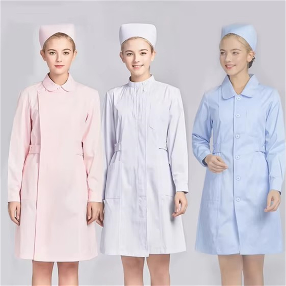 Lab Coat Medical - Nowy, oddychający, biały fartuch z czystej