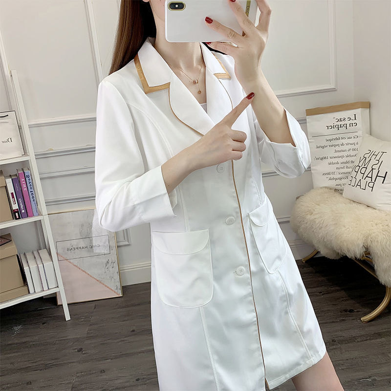 biała krótka kosmetyczka mundu – Lab Coat Medical recenzja i cena